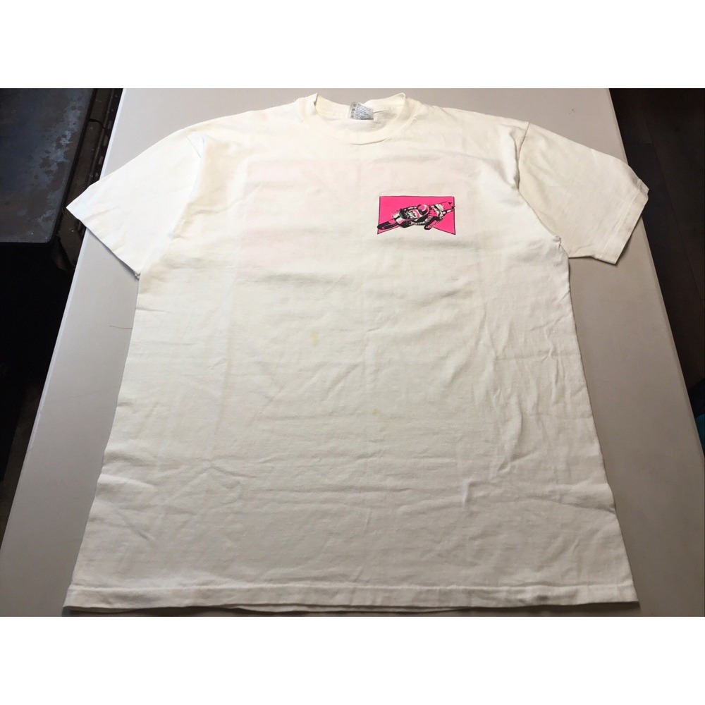 VTG Eddie Lawson XL Shirt 1989 Four Time 500cc World Champion MotoGP Marlboro